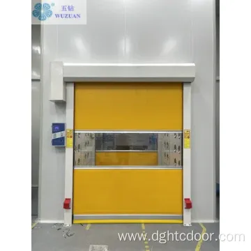 PVC High Speed Radar Rolling Shutter Door